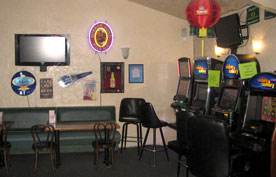 Video Lottery Machines in Far Man Restaurant's Lounge
